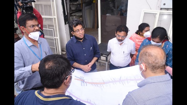 ಗಂಗಾನಗರದಲ್ಲಿ ಹೆರಿಗೆ ಆಸ್ಪತ್ರೆಯ ಕಟ್ಟಡ ಕಾಮಗಾರಿ