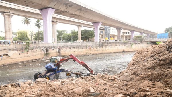  ರಾಜಕಾಲುವೆ ಪರಿಶೀಲನೆ