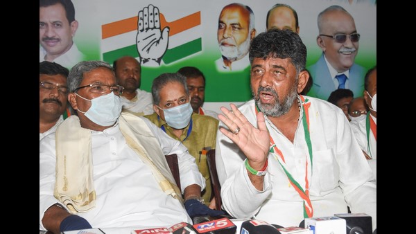 IPS P Ravindranath Under pressure from BJP government: DK Shivakumar