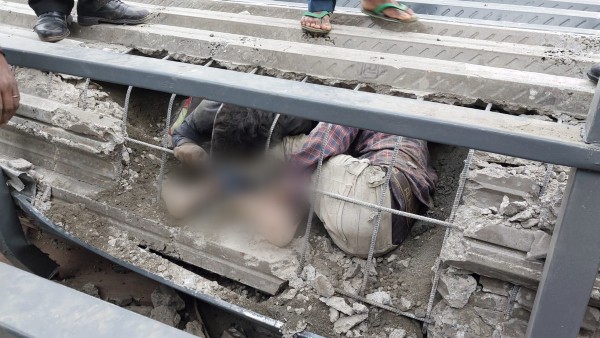 Marthas hospital new Construction building roof collapse 