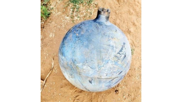 Huge Spheres Of Metal Fall From The Sky In A Gujarat District