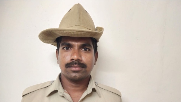 Railway police rescued a woman caught under train
