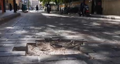 BBMP to Fill Potholes on Church Street