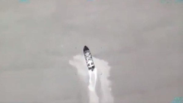 Video: Ukraine Says It Destroyed Russian Patrol Boats In Black Sea