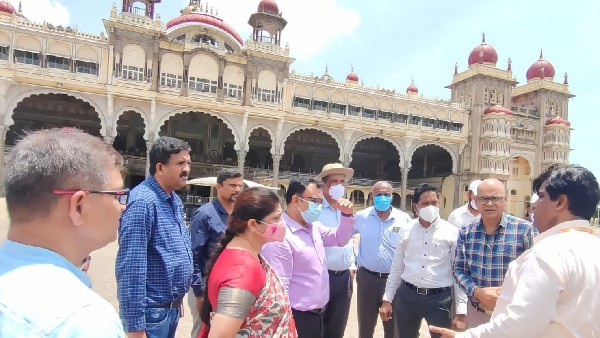 Ayush Dept Oversee Preparations for International Yoga Day at Mysuru 
