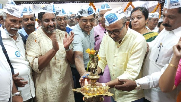 AAP Karnataka New Head Office Inaugurated At Bengaluru City