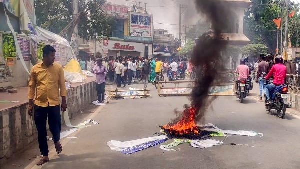  ಬಿಹಾರದಾದ್ಯಂತ ಯೋಜನೆಯ ವಿರುದ್ಧ ಪ್ರತಿಭಟನೆ
