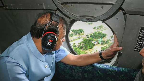 ವೈಮಾನಿಕ ಸಮೀಕ್ಷೆ ನಡೆಸಿದ ಮುಖ್ಯಮಂತ್ರಿ