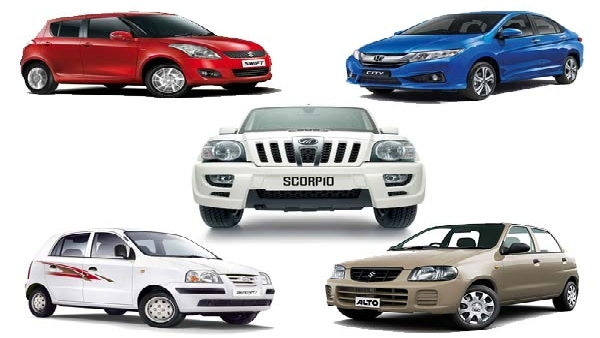  ಭಾರತದ ಕಾರುಗಳ ಜನಪ್ರಿಯತೆ