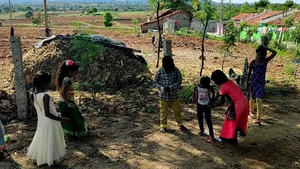 Children Boycott Classes from 8 Days Demanding Change in School Name