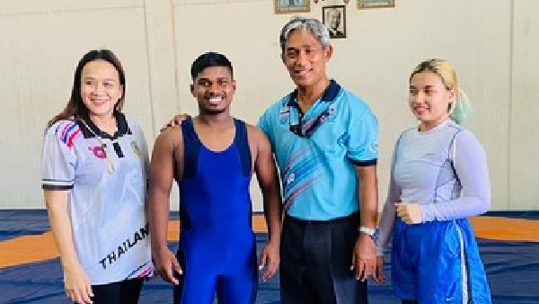 Umesh Jamadar from Davangere Wins Gold For India in Wrestling Championship