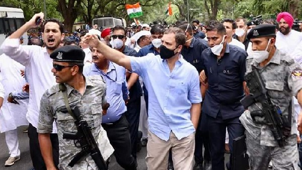  ಇಡಿ ಅಧಿಕಾರಿಗಳು ರಾಹುಲ್ ಗಾಂಧಿ ವಿಚಾರಣೆಯನ್ನು ಆರಂಭಿಸಿದ್ದಾರೆ
