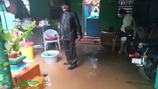 ಅರೆಬಾರಿ ಕಾಮಗಾರಿಯಿಂದ ಮನೆಗೆ ನುಗ್ಗಿದ ನೀರು 