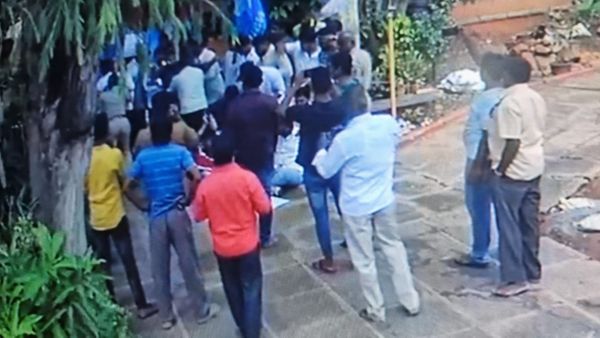 NSUI Protest In Minister B C Nagesh House: KPCC Working President Ramalinga Reddy Reaction NSUI Protest In Minister B C Nagesh House: KPCC Working President Ramalinga Reddy Reaction