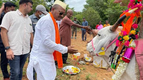 100 ಗೋಶಾಲೆಗಳ ನಿರ್ಮಾಣ