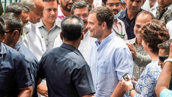 Hassan: Congress protest aginest Rahul Gandhi ED inquiry- Araga Jnanendra reaction