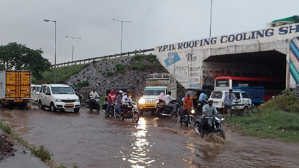 South West Monsoon Heavy Rain in Hiriyuru Chitradurga 