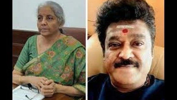  ನಿರ್ಮಲಾ ಸೀತಾರಾಮನ್ ಹಾಗೂ ಜಗ್ಗೇಶ್ 