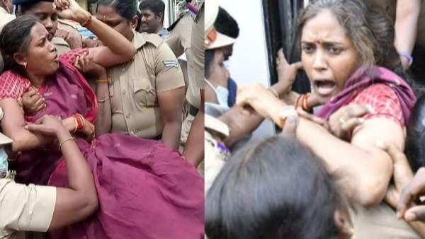 Delhi Police Brutally Attacked, Clothes Torn, Carried Like a Criminal With Congress MP Jothimani Delhi Police Brutally Attacked, Clothes Torn, Carried Like a Criminal With Congress MP Jothimani