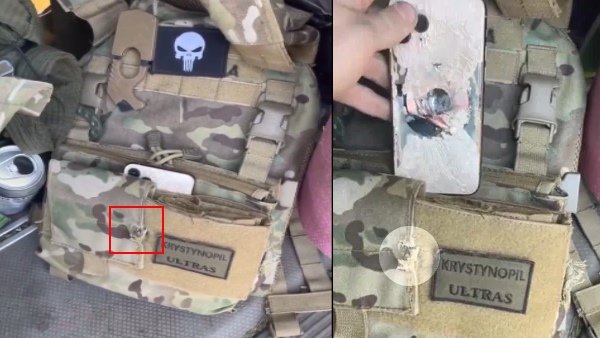 ಸೈನಿಕನ ಜೀವ ಉಳಿಸಿದ ಫೋನ್ 