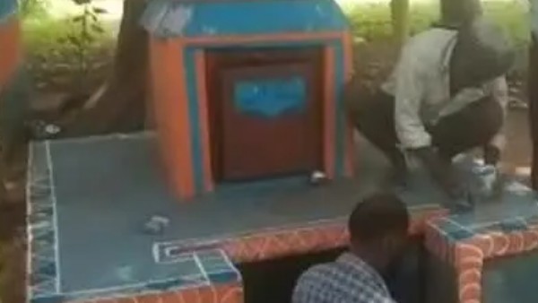 Man Passes away on Sunday who Built his Own Samadi 20 years ago in Chamarajanagar Man Passes away on Sunday who Built his Own Samadi 20 years ago in Chamarajanagar