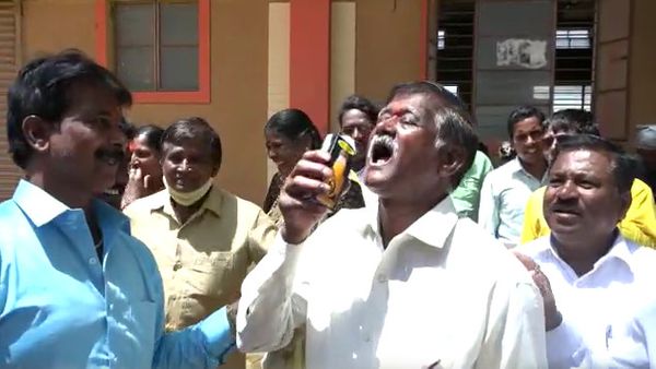 ಹರಕೆ ತೀರಿಸಲು ಮದ್ಯ ಕಾಣಿಕೆ 