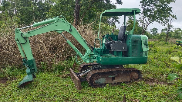 Forest Department Officials Using Machine To Control Lantana Bushes