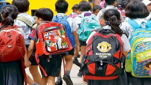 Chhattisgarh government has reduced the burden of school childrens bags