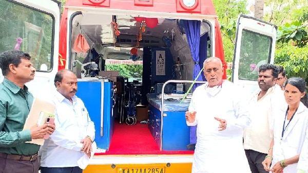 Chitradurga: Mobile health clinic service started by MLA GH Thippareddy