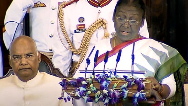 Dignitaries felicitated to Draupadi Murmu the 15th President of India Dignitaries felicitated to Draupadi Murmu the 15th President of India