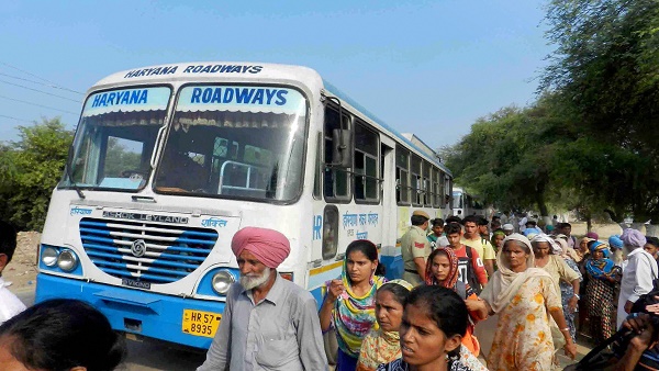 Free bus travel for women in Haryana on raksha bhandhan 