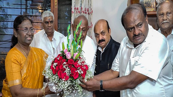  ದೇವೇಗೌಡರ ಭೇಟಿ ಮಾಡಿದ್ದ ದ್ರೌಪದಿ ಮುರ್ಮು