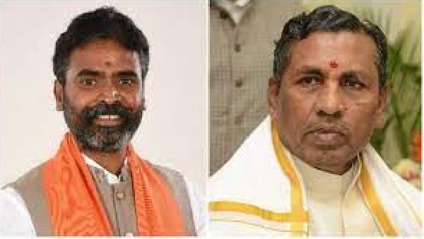  ಮುನಿಸ್ವಾಮಿ ಸಂಸದರಾಗಿ ಆಯ್ಕೆಯಾದ ಬಳಿಕ ಗಡ್ಕರಿ ಭೇಟಿ