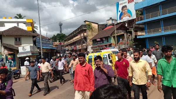 Section 144 imposed in 3 taluks in view of funeral procession of Praveen Nettar Section 144 imposed in 3 taluks in view of funeral procession of Praveen Nettar