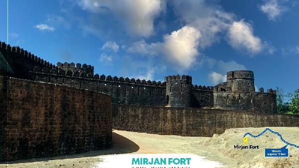 ಗೋಕರ್ಣ ಬಳಿ ಇದೆ ಮಿರ್ಜನ್ ಕೋಟೆ 