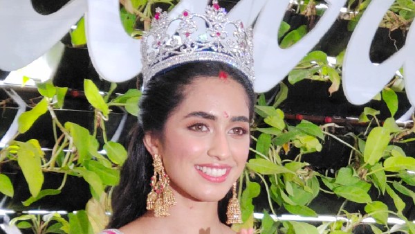  ಭಾರತೀಯ ಉಡುಗೆಯಲ್ಲಿ ಕಂಗೊಳಿಸಿದ ಶೆಟ್ಟಿ ಮಿಸ್ ಇಂಡಿಯಾ 