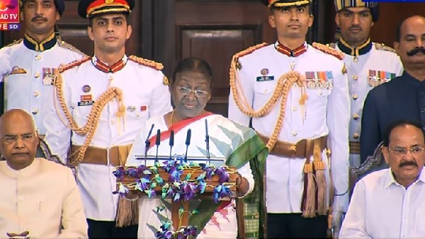 Draupadi murmu, India youngest and first tribal President to take oath today Draupadi murmu, India youngest and first tribal President to take oath today