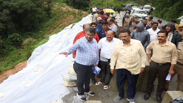 Shiradi Ghat Will not be closed says PWD Minister CC Patil Shiradi Ghat Will not be closed says PWD Minister CC Patil