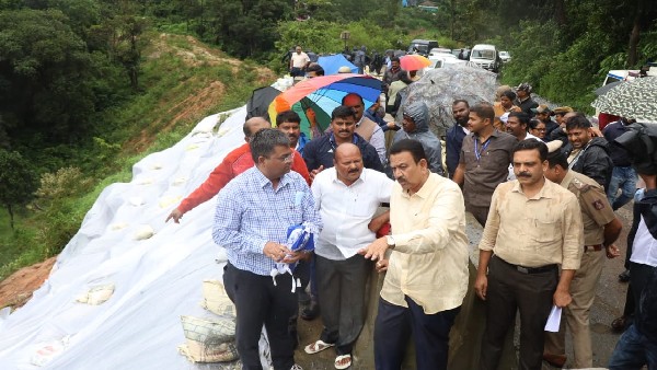 Shiradi Ghat Will not be closed says PWD Minister CC Patil Shiradi Ghat Will not be closed says PWD Minister CC Patil