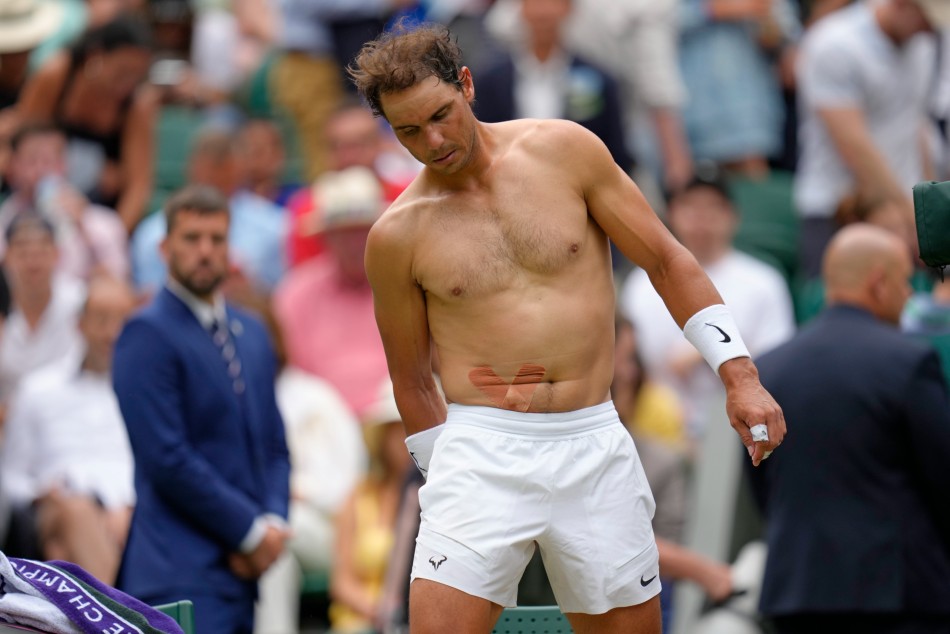 Rafael Nadal has withdrawn from Wimbledon 2022
