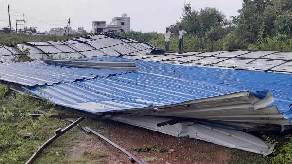 Heavy rain in Shimoga: Farmers worried