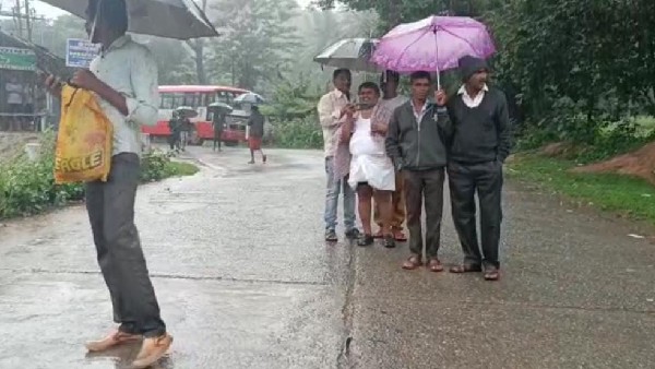 Rain Continues in Chikkamagaluru Habbale Bridge Submerged 