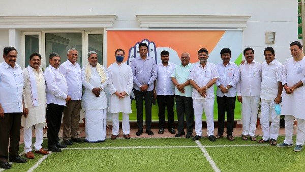  ಡಿಕೆಶಿ, ಸಿದ್ದು ಜೊತೆ ರಾಹುಲ್ ಪ್ರತ್ಯೇಕವಾಗಿ ಮಾತುಕತೆ