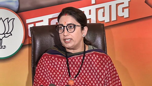 Smriti Irani Legal Notice to Congress Leaders Over Comments On Her Daughter