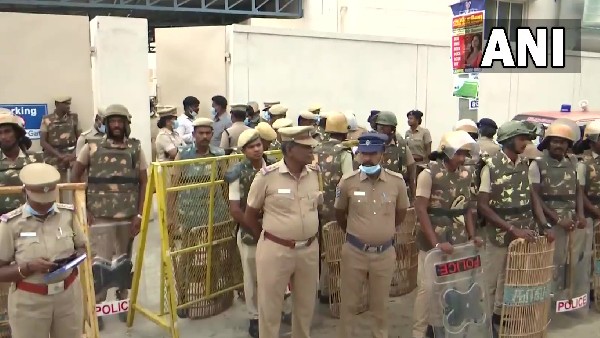 Tamil nadu student death case: Police protection increased near in hospital is taking place 