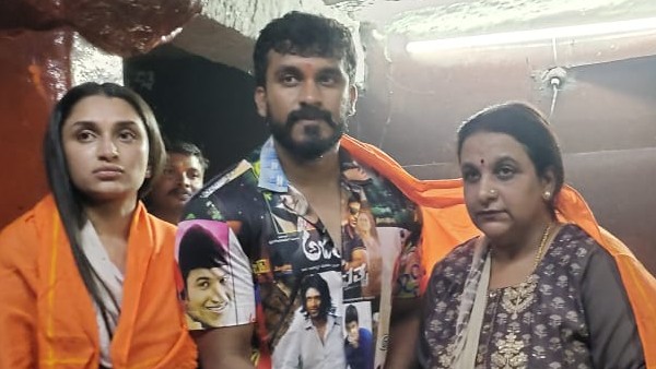 Film Actor Dheeren Ramkumar visited Anjanadri hill