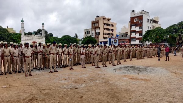  600ಕ್ಕೂ ಹೆಚ್ಚು ಪೊಲೀಸರ ನಿಯೋಜನೆ