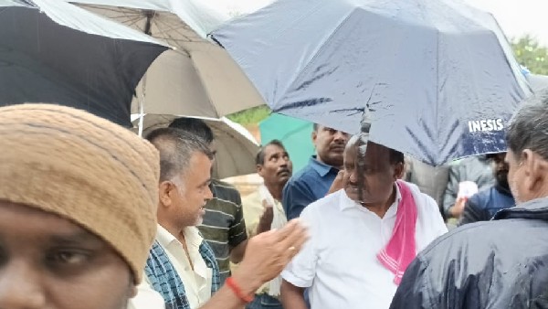  ಮಾಜಿ ಸಿಎಂ ಹೆಚ್‌.ಡಿ. ಕುಮಾರಸ್ವಾಮಿ ಭೇಟಿ