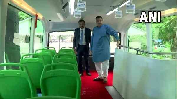 Indias first electric double decker bus Launched in Mumbai 