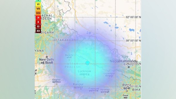 5.2 magnitude earthquake in Lucknow, Uttar Pradesh! 